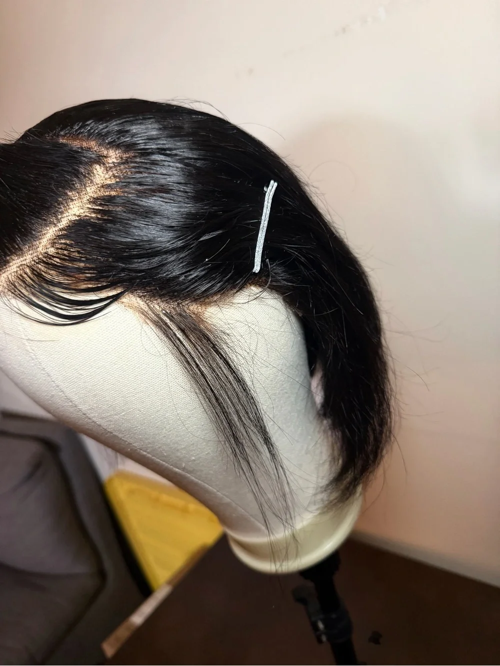 Custom 10” Human Hair Lace Front Wig – Ready to Wear ✨